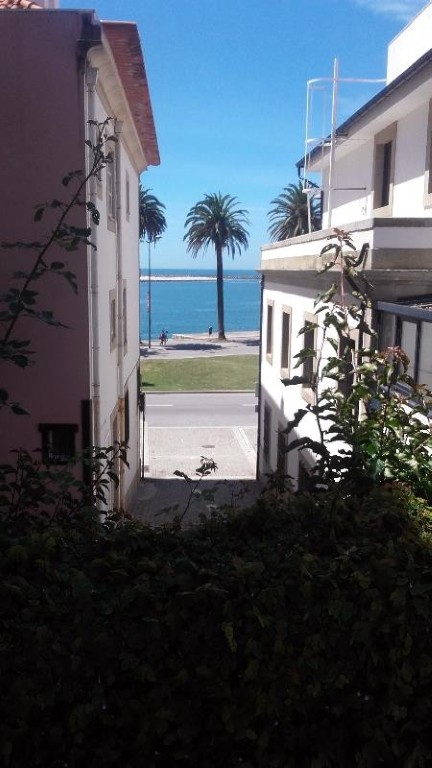 Charming street in Foz Velha