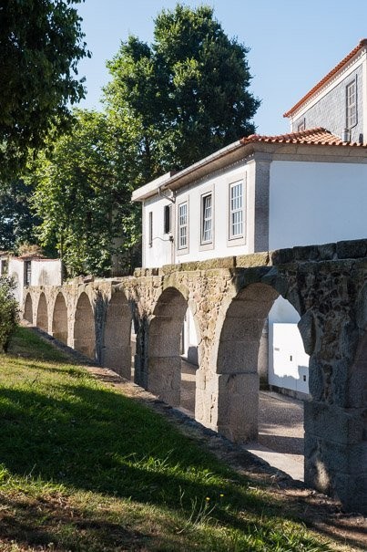 Charming street in Foz Velha