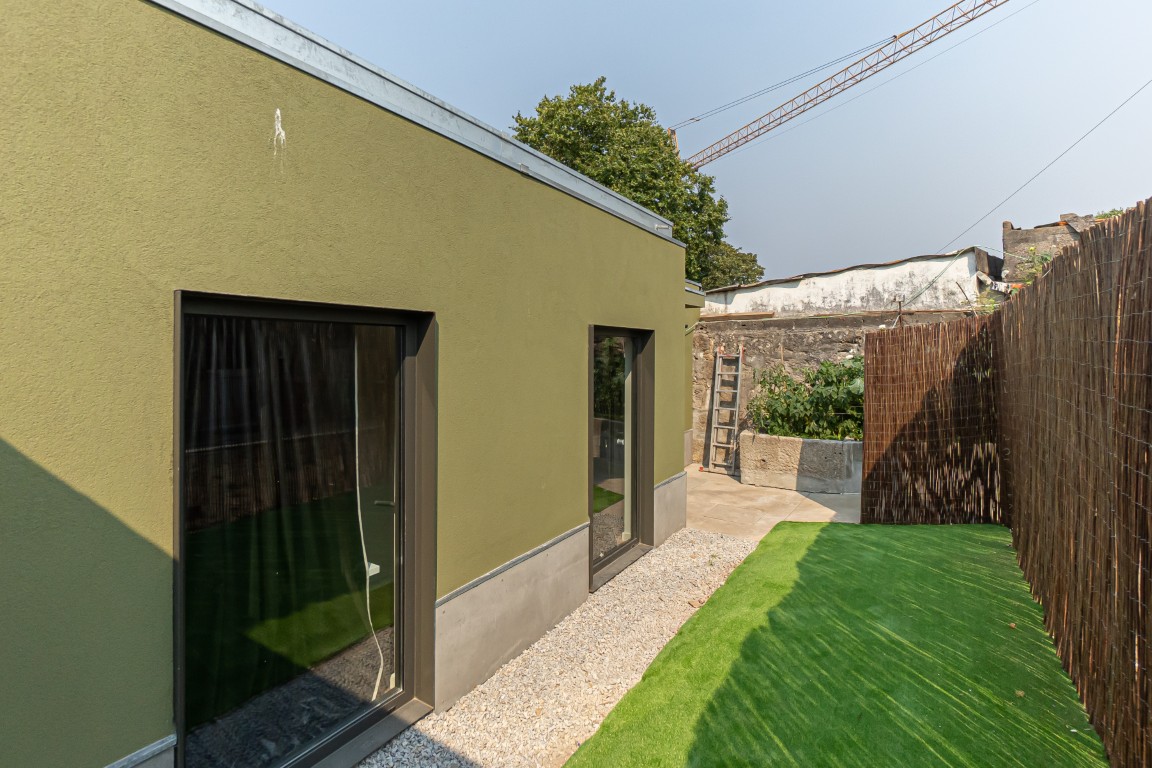 Small garden area